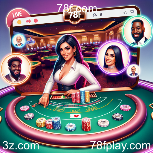 A Experiência do Cassino Ao Vivo em 78f.com